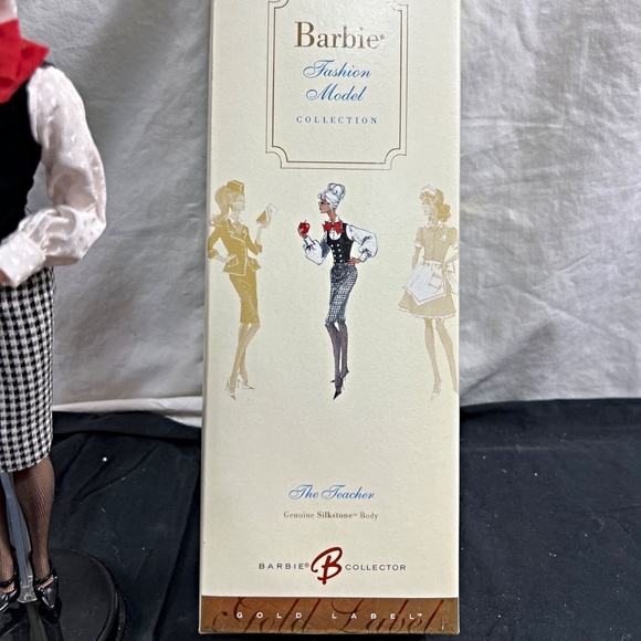 THE TEACHER SILKSTONE BARBIE FASHION MODEL COLLECTION 2005 GOLD LABEL - Picture 3 of 6
